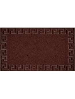 Коврик "Spongy" Меандр 40х60 см, коричневый, SUNSTEP™(38-302)