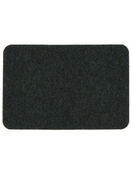 Коврик придверный "Soft" 40х60 см, черный, SUNSTEP™(35-013)