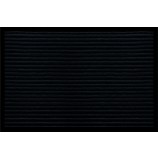Коврик влаговпитывающий  "Ребристый" 40x60 см, черный, SUNSTEP™(35-033)