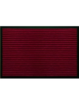 Коврик влаговпитывающий  "Ребристый" 40x60 см, бордовый, SUNSTEP™(35-034)