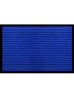 Коврик влаговпитывающий  "Ребристый" 40x60 см, синий, SUNSTEP™(35-035)